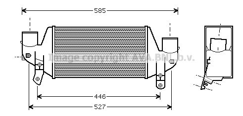 AVA QUALITY COOLING Starpdzesētājs FDA4313